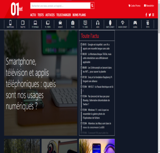 Site Web 01.Net