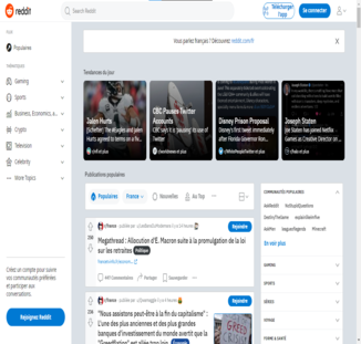 Site Web Reddit